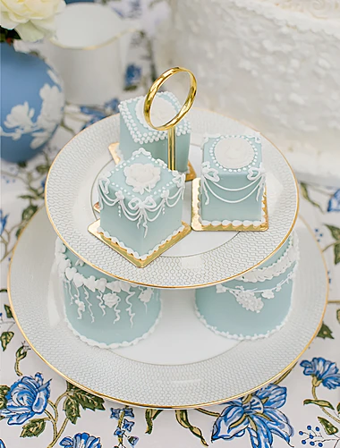 Этажерка Gio Gold (Arris), 25 см 