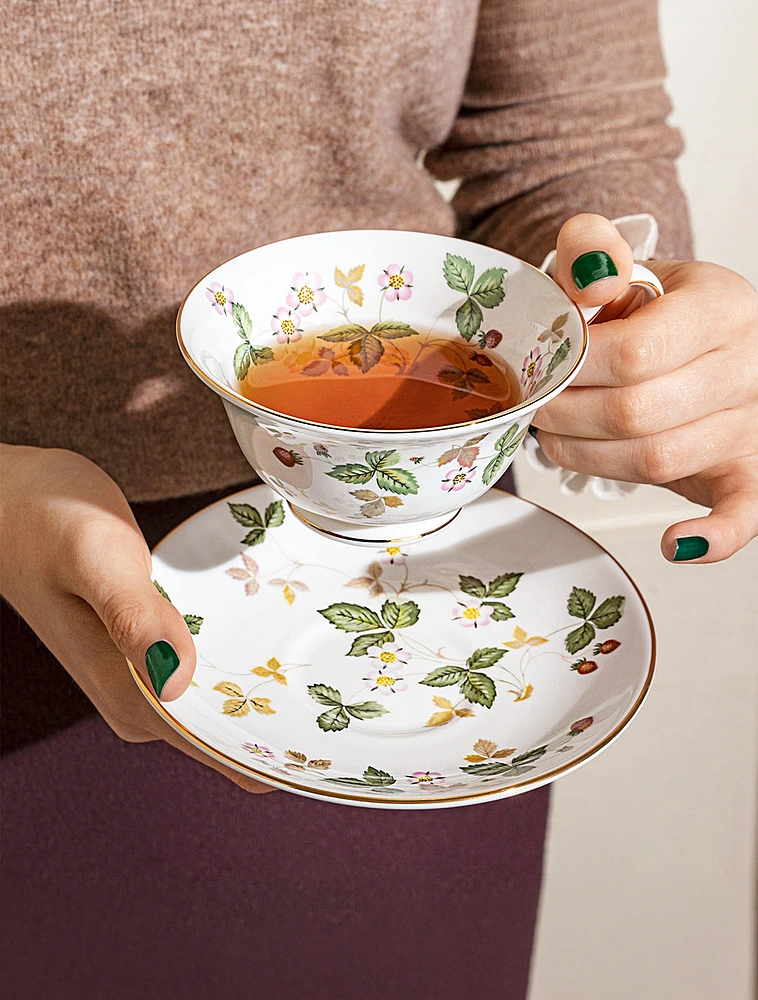 Чайная пара Wild Strawberry, 170 мл от Wedgwood