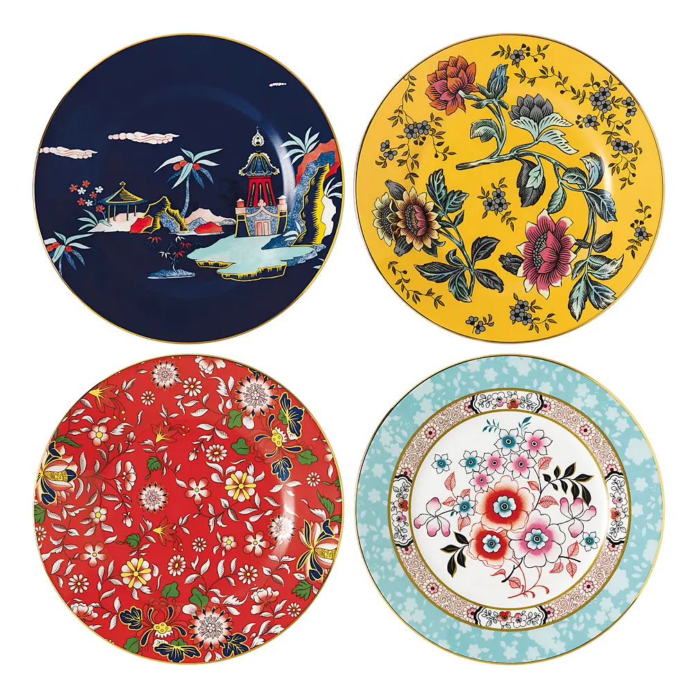 Набор из 4 закусочных тарелок Wonderlust, 20 см от Wedgwood