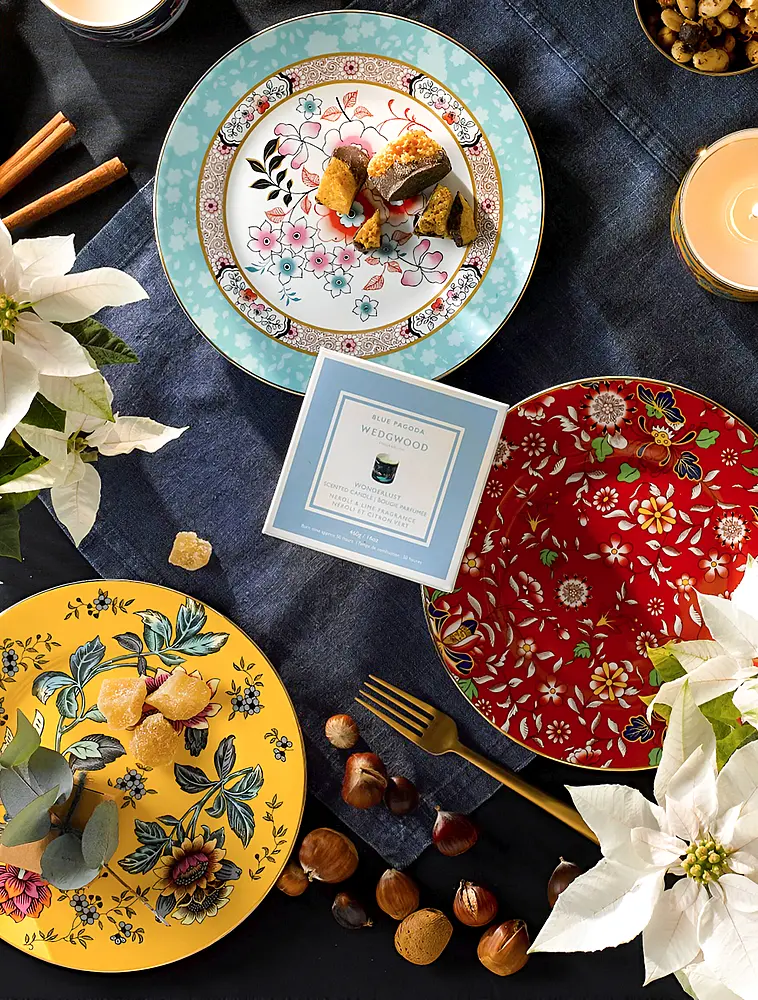 Набор из 4 закусочных тарелок Wonderlust, 20 см от Wedgwood