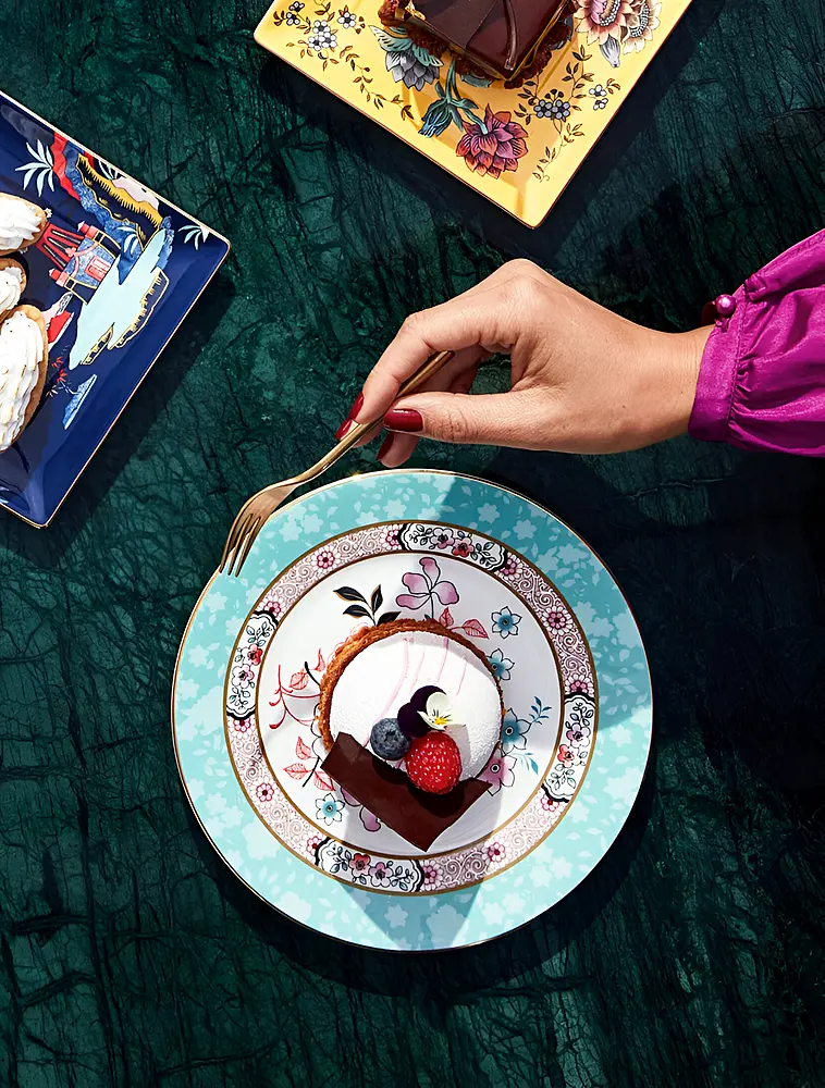 Набор из 4 закусочных тарелок Wonderlust, 20 см от Wedgwood