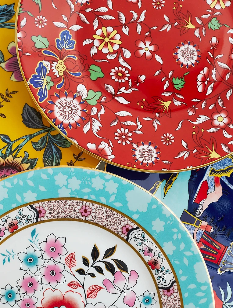 Набор из 4 закусочных тарелок Wonderlust, 20 см от Wedgwood