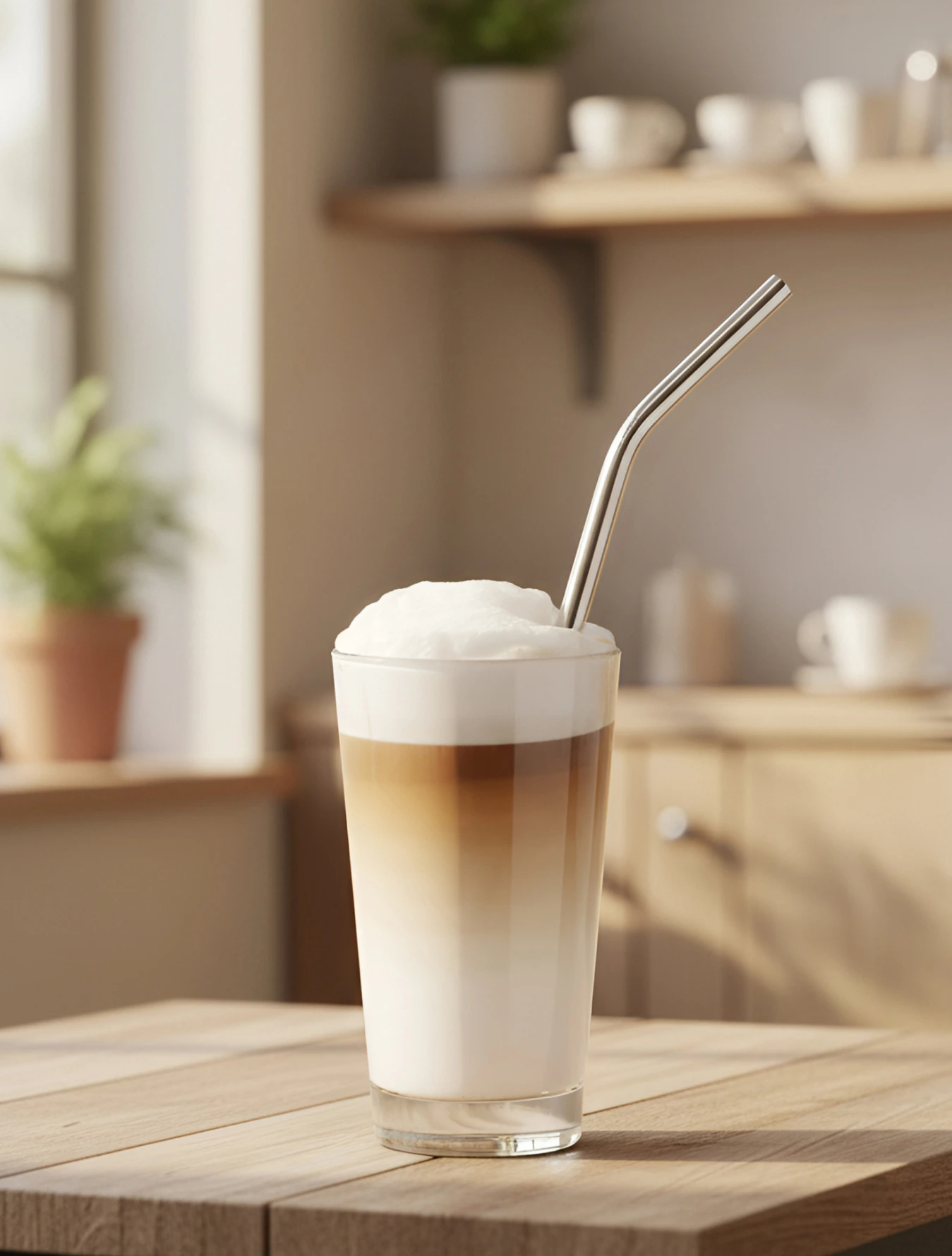 Набор из 6 трубочек для коктейлей со щёточкой Baric, 24 см