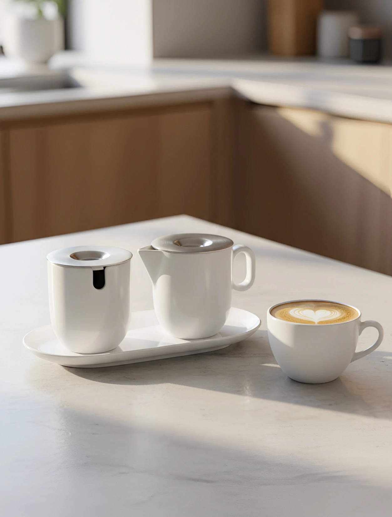 Набор из сахарницы и молочника Barista