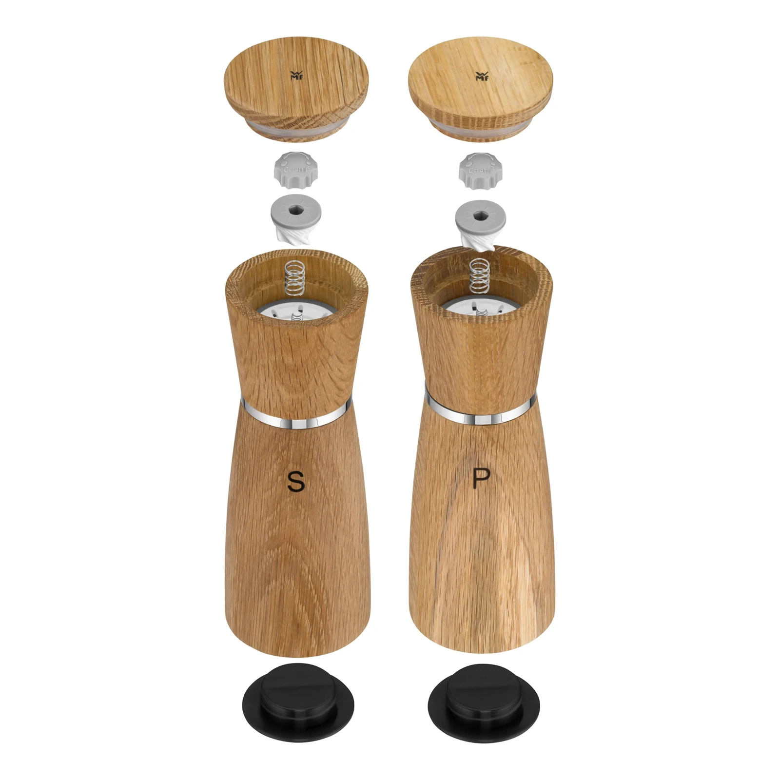 Набор из 2 мельниц для соли и перца Ceramill, 18 см