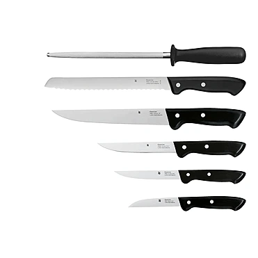 Набор кухонных ножей с подставкой Classic Line, 6 пр.