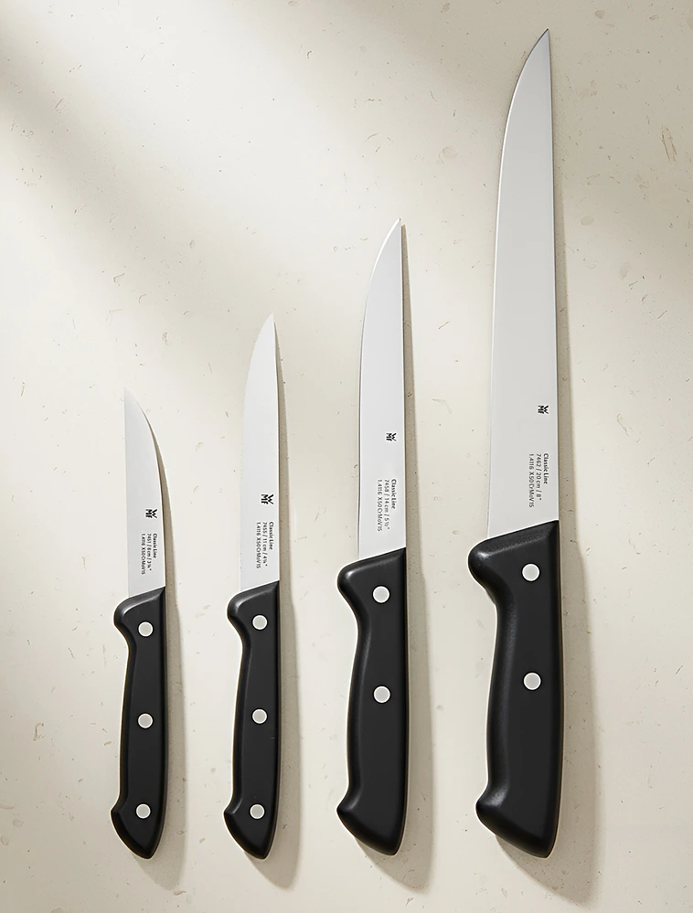 Набор кухонных ножей с подставкой Classic Line, 6 пр. от WMF