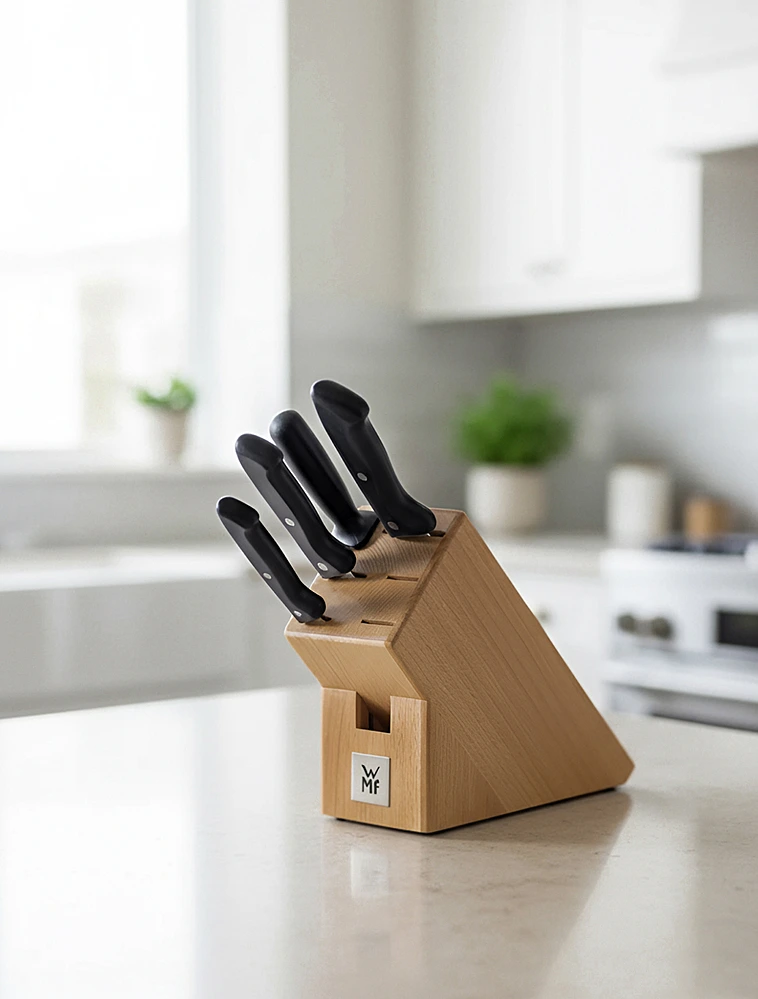 Набор кухонных ножей с подставкой Classic Line, 6 пр. от WMF