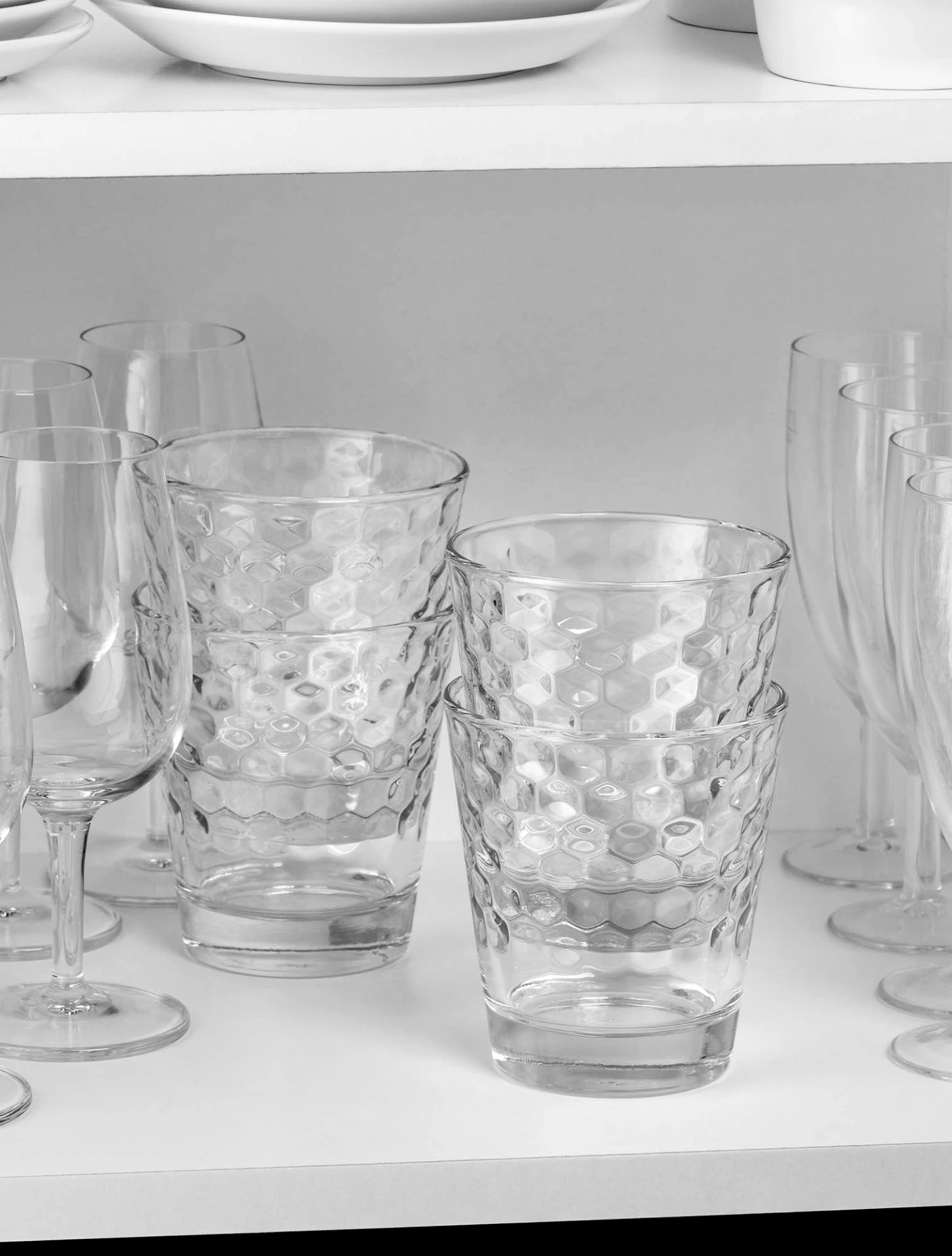 Набор из 4 стаканов для воды CoffeeTime, 230 мл