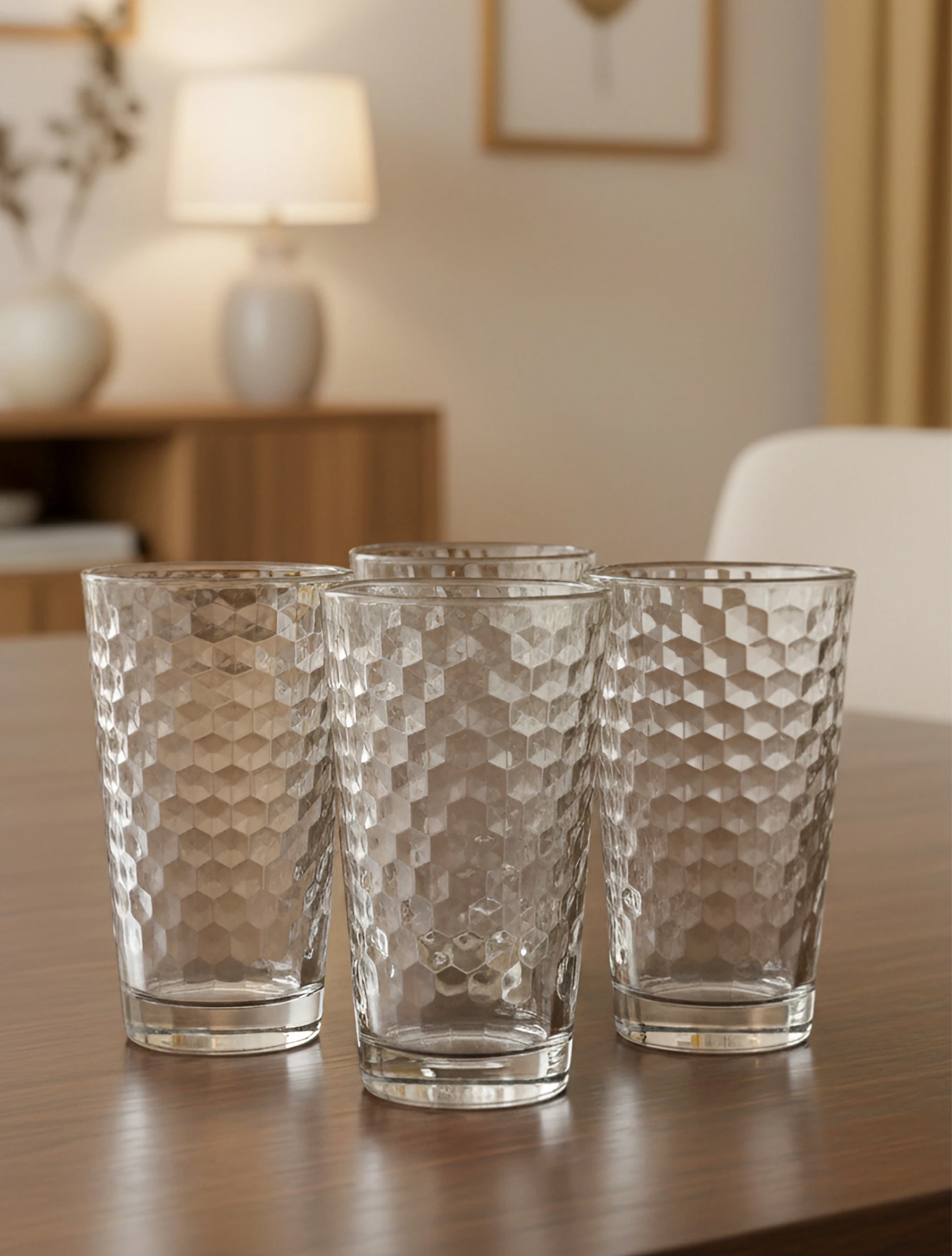 Набор из 4 стаканов для воды CoffeeTime