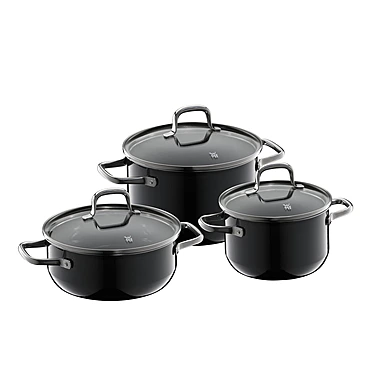 Набор кухонной посуды Fusiontec Black, 3 пр.