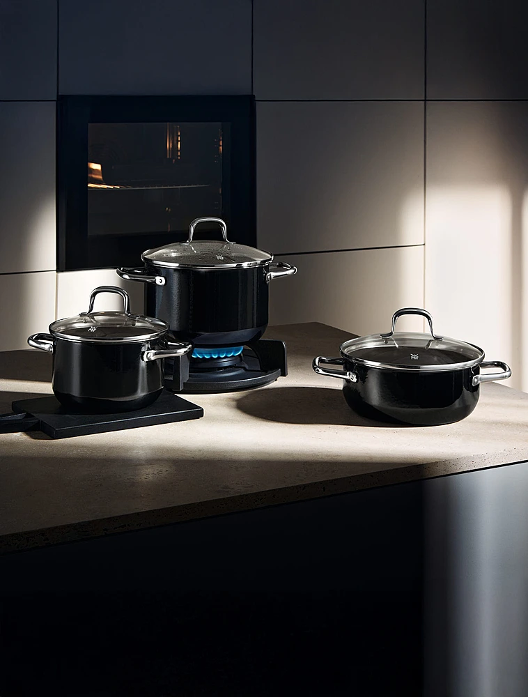 Набор кухонной посуды Fusiontec Black, 3 пр. от WMF