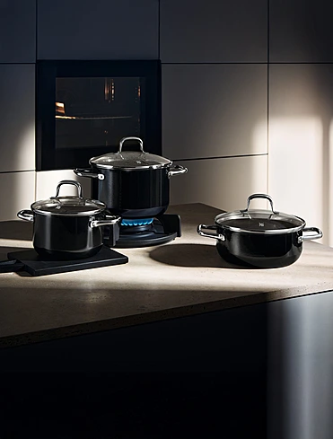 Набор кухонной посуды Fusiontec Black, 3 пр.