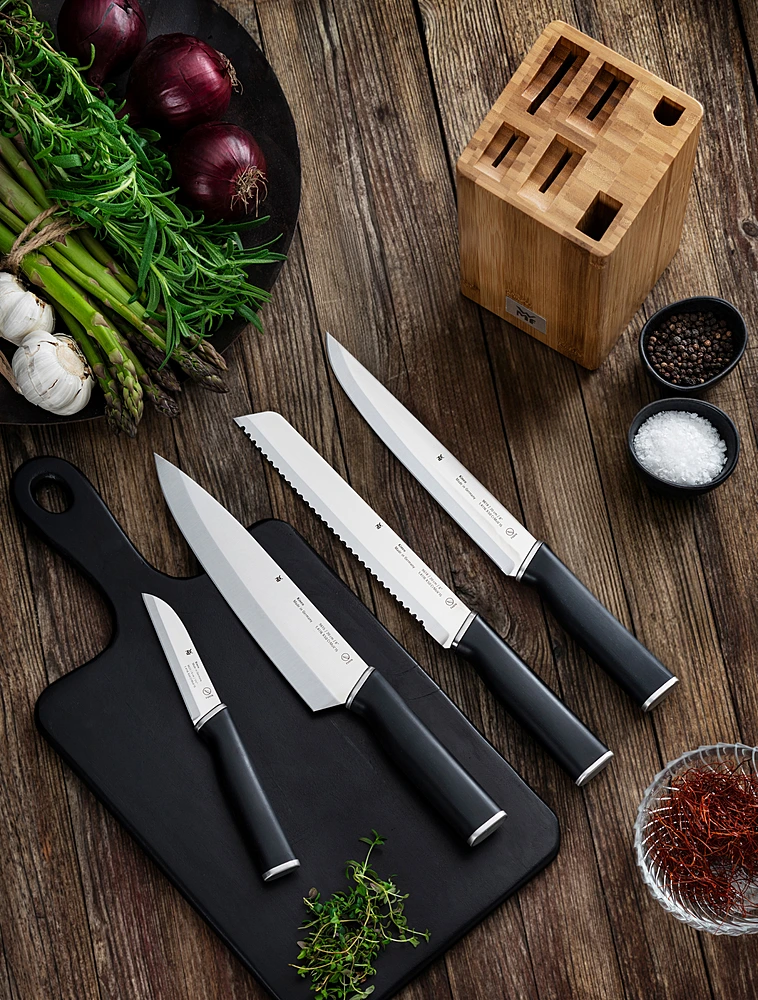 Набор кухонных ножей с подставкой Kineo, 5 пр. от WMF