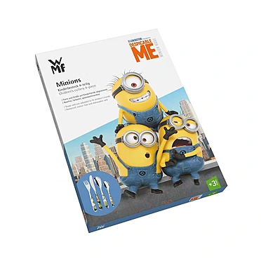 Набор детских столовых приборов Minions, 4 пр.