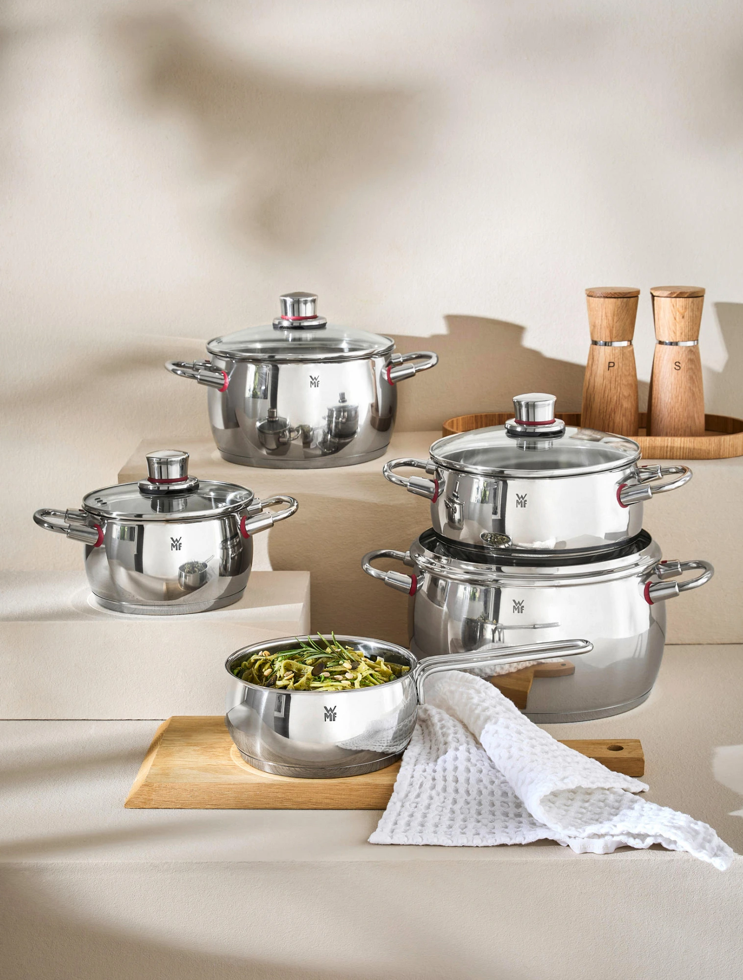 Набор кухонной посуды Quality One, 5 пр.