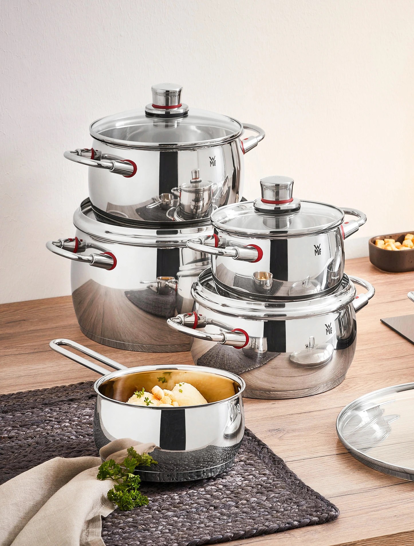 Набор кухонной посуды Quality One, 5 пр.