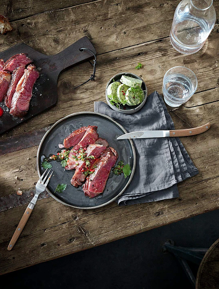 Набор приборов для стейка Ranch на 6 персон, 12 пр. от WMF