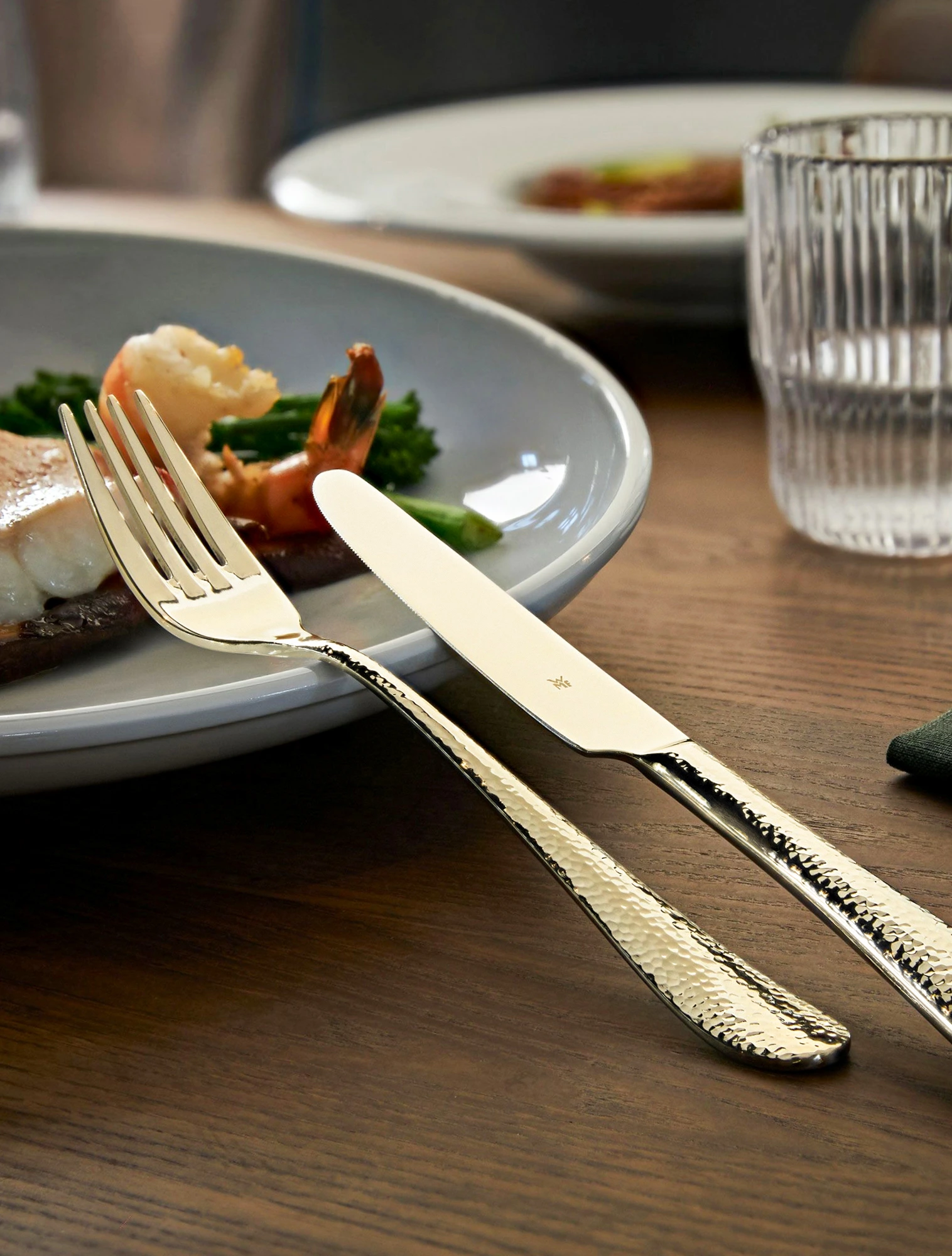 Набор столовых приборов Sitello Gold на 6 персон, 30 пр.