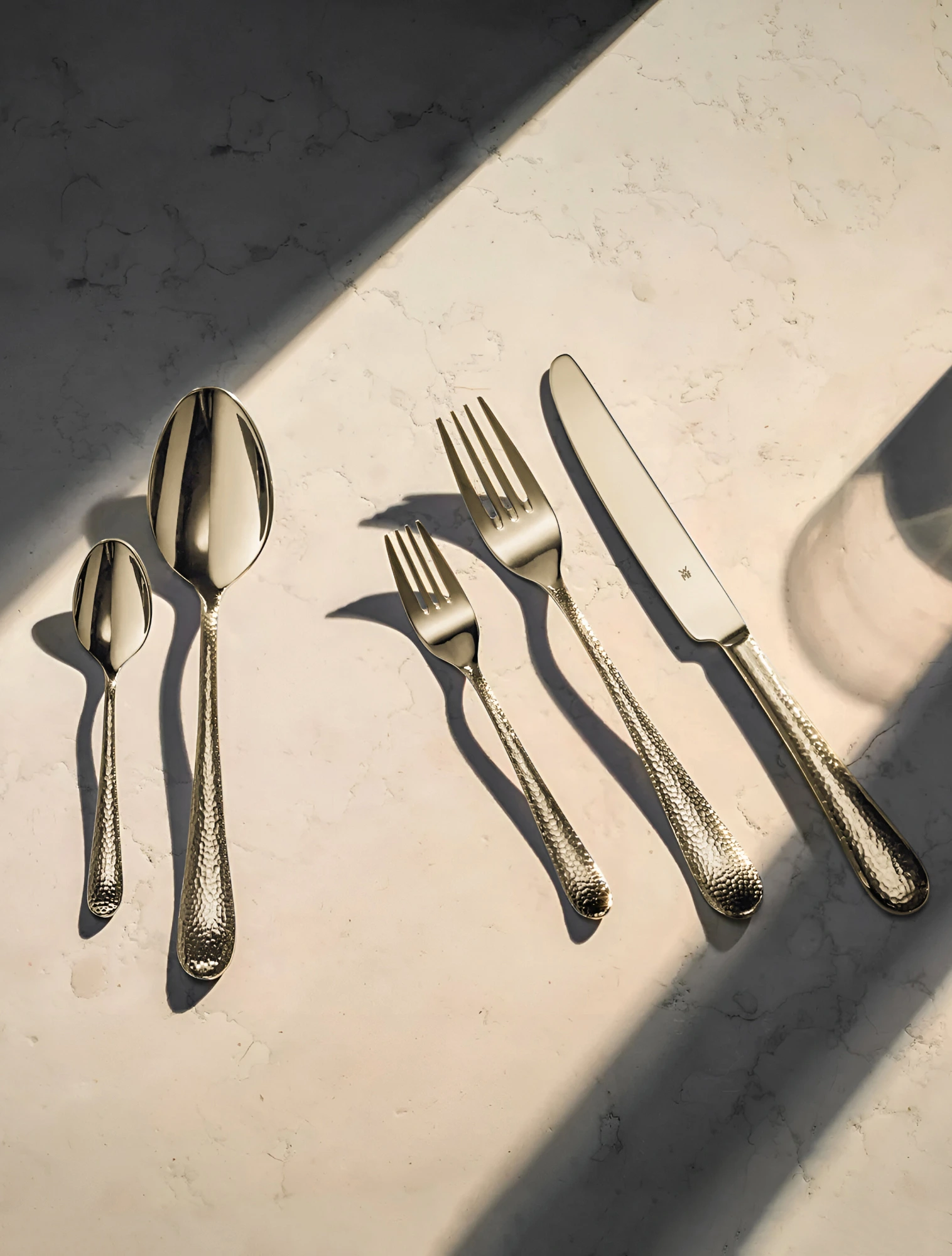 Набор столовых приборов Sitello Gold на 6 персон, 30 пр.