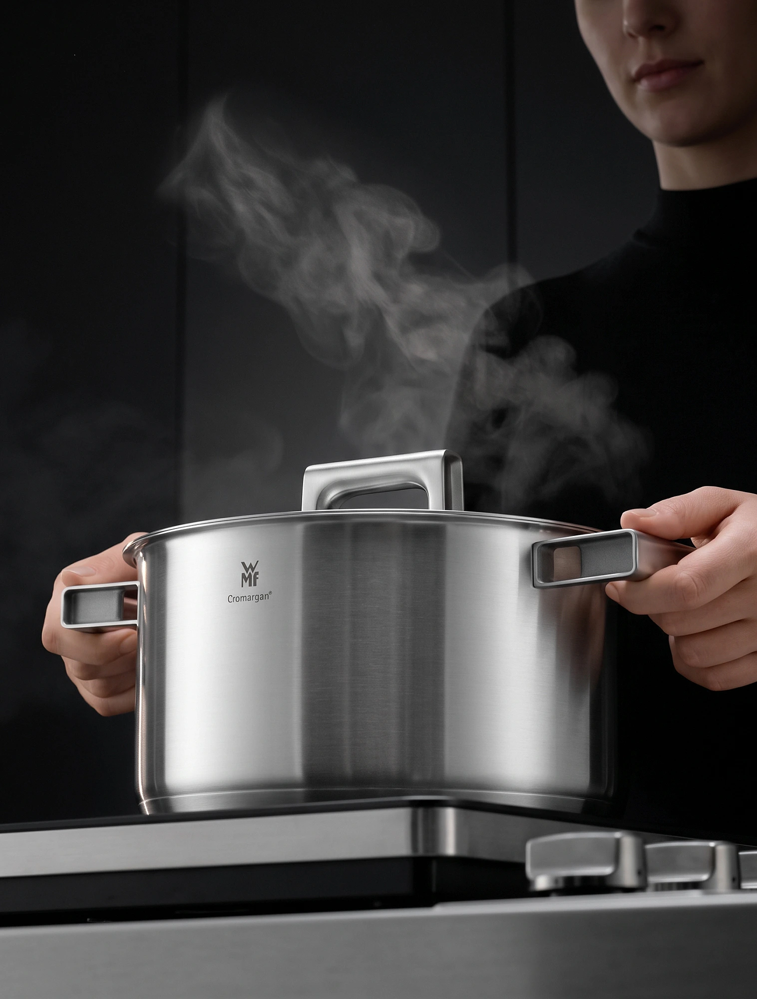 Кастрюля с крышкой Ultimate Cool, 24 см