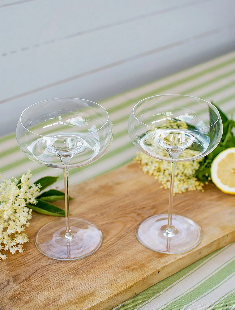 Набор из 2 бокалов для шампанского и мартини Vision Nostalgic, 250 мл от Zieher